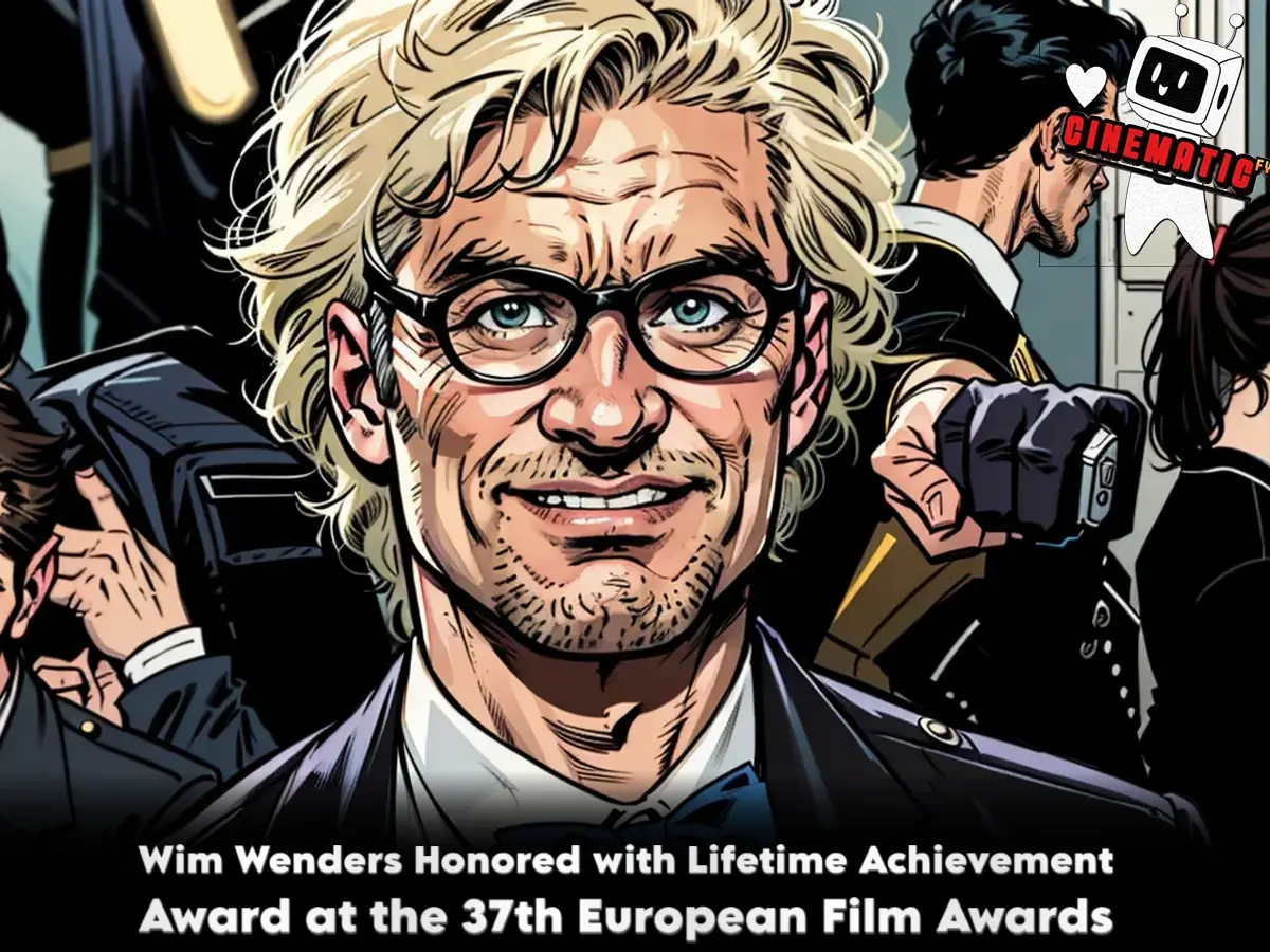 Wim Wenders Honored with Lifetime Achievement Award at the 37th European Film Awards