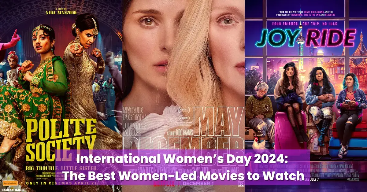 30 Movies Directed by Women in 2024 by Cinematicfy